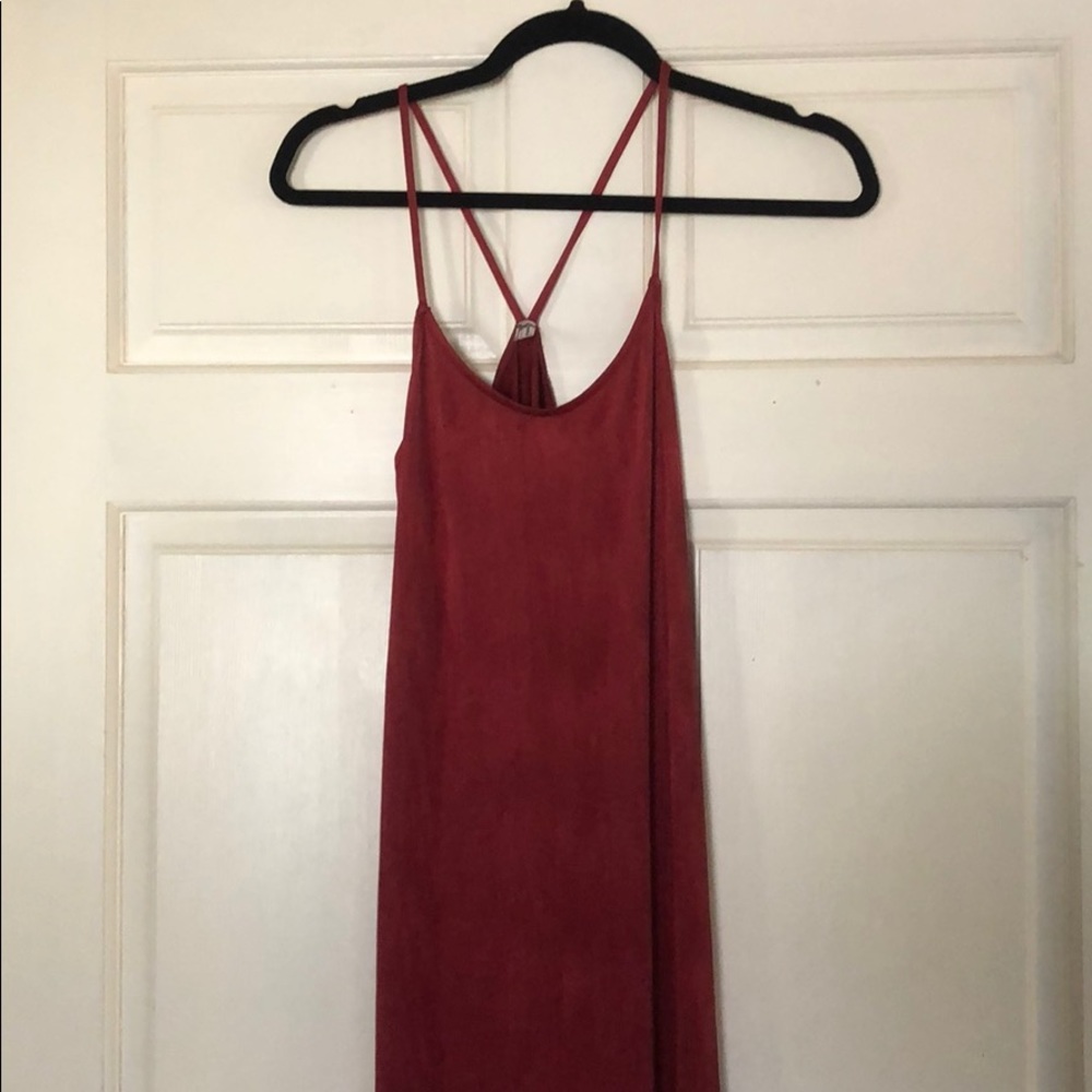 Red Free People Dress